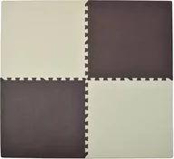 Maty piankowe - Humbi, Puzzle piankowe/Mata piankowa, Kremowy/Brązowy, 1x62x62 cm, 4 szt. - miniaturka - grafika 1