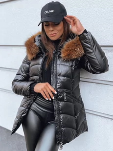 Kurtka zimowa damska EMBRACE czarna Dstreet TY3996-XL - Kurtki damskie - miniaturka - grafika 1