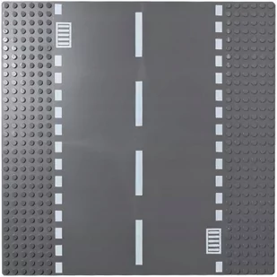 Duża PŁYTKA KONSTRUKCYJNA do klocków LEGO Standard 32x32 PROSTA DROGA - Klocki - miniaturka - grafika 1