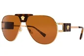 Okulary przeciwsłoneczne - Versace Unisex 0ve2252 63 147073 okulary przeciwsłoneczne, wielokolorowe (wielokolorowe), różnokolorowy (różnokolorowy), jeden rozmiar - miniaturka - grafika 1