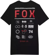 Koszulki męskie - t-shirt FOX RACE SPEC PREMIUM TEE Black - miniaturka - grafika 1
