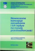 Biznes - Nowoczesne koncepcje zarządzania i ich wpływ na rozwój przedsiębiorczości - miniaturka - grafika 1