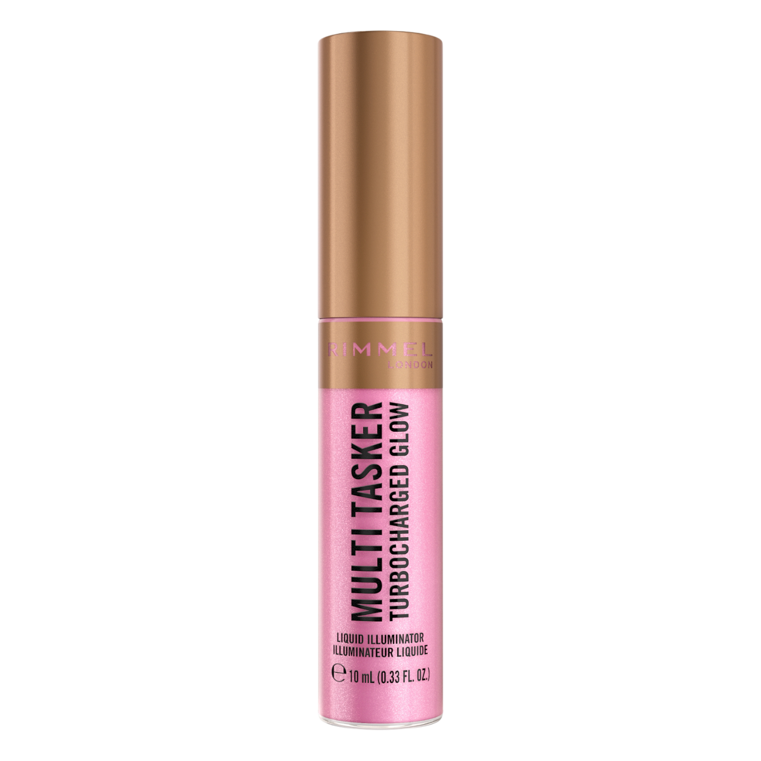 Rimmel Multi Tasker Turbocharged Glow Róż w płynie, 001 Not a Basic B
