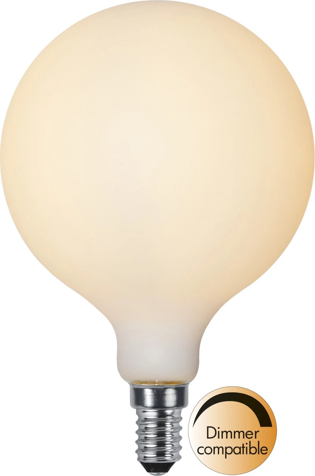 Żarówka LED OPAQUE E14 G95 1,5W 2600K matowa ściemniana