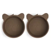 Miseczki i talerzyki dla dzieci - 2 Miseczki Silikonowe Koala Acron Nuuroo - miniaturka - grafika 1