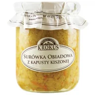 Zdrowa żywność - Krokus Surówka Obiadowa z Kwaszonej Kapusty 500g - Krokus smaknatury-KROSUROWKA - miniaturka - grafika 1