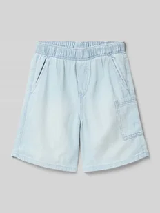 Szorty jeansowe o kroju relaxed fit z czystej bawełny - Spodnie i spodenki dla chłopców - miniaturka - grafika 1