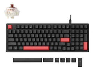 Keychron Lemokey X5 QMK Gaming USB Czarny X5-A3 - Klawiatury - miniaturka - grafika 1