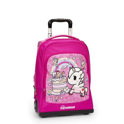 Franco Cosimo Panini Tokidoki Plecak szkolny dla dziewczynek i dziewcząt, wielokolorowy, 36 x 47 x 23 cm, Wielobarwny, 36x47Hx23 cm