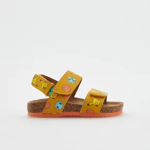 Reserved - Kolorowe sandały Pokémon - Żółty - Buty dla chłopców - miniaturka - grafika 1