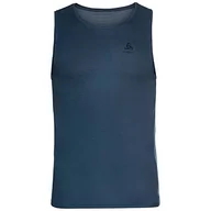 Koszulki sportowe męskie - Odlo Męska koszulka Bl Top Crew Neck Tank Active F-Dry Light z AFFE, Blue Wing Teal, S - miniaturka - grafika 1
