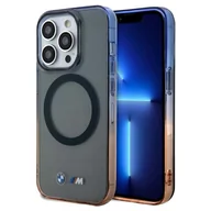 Etui i futerały do telefonów - BMW BMHMP15XHTGE iPhone 15 Pro Max 6.7" szary/grey hardcase Gradient Bumper MagSafe - miniaturka - grafika 1