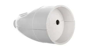 LEDart przenośne 1-krotne bez uziemienia GN-161 białe Plast-Rol - Gniazdka elektryczne - miniaturka - grafika 2