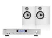 Zestawy stereo - Rotel A12 MKII (srebrny) + 606 S3 (biały) - miniaturka - grafika 1