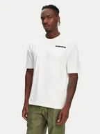 Koszulki męskie - Kappa T-Shirt Nyle 351S5GW Biały Regular Fit - miniaturka - grafika 1