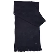 Apaszki i szaliki męskie - BOSS Męski szalik Lorfeo, Dark Blue404, jeden rozmiar - miniaturka - grafika 1