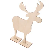 Ozdoby bożonarodzeniowe - Renifer Z Podstawką Duży Sklejka - miniaturka - grafika 1