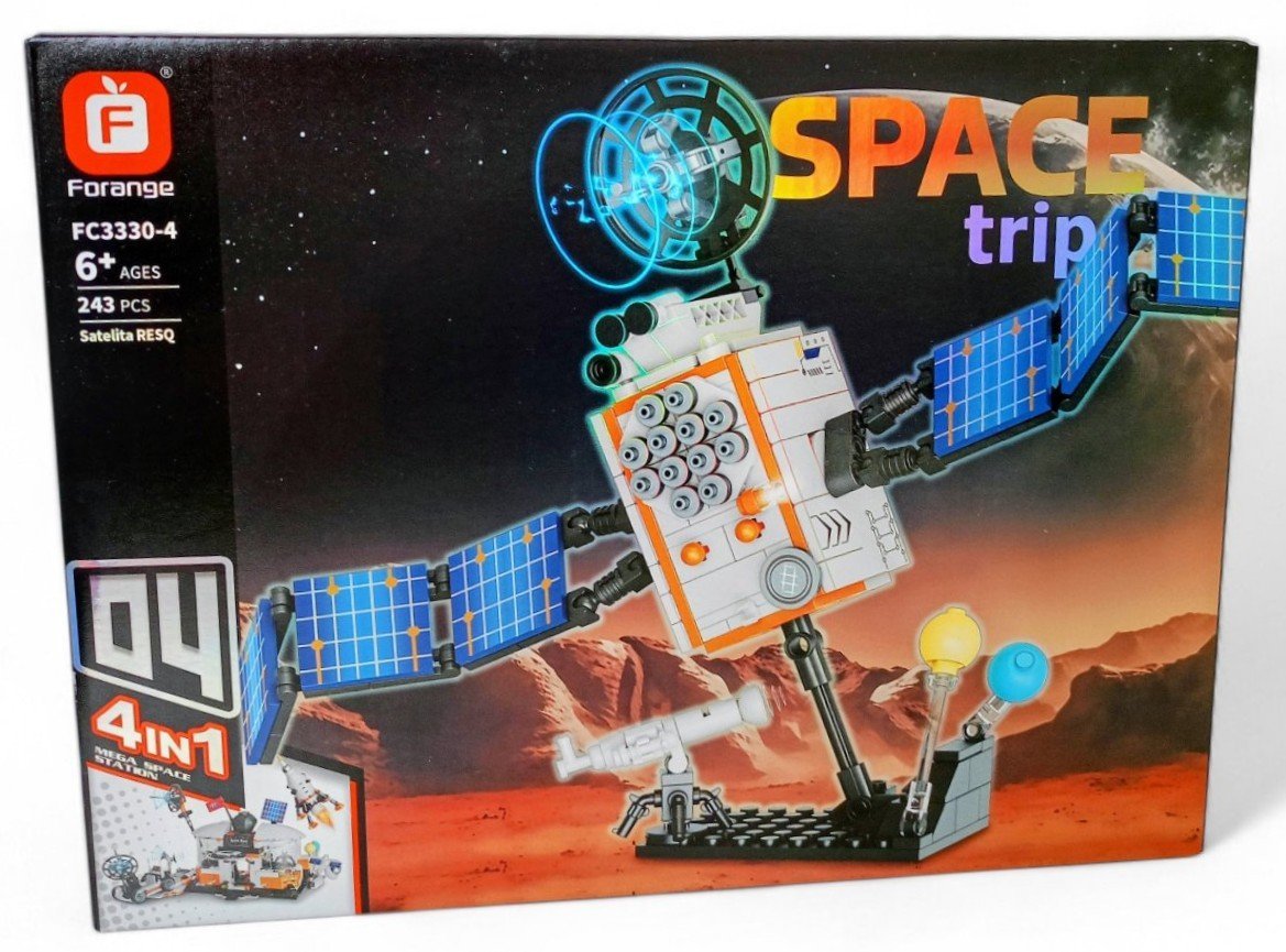 Klocki konstrukcyjne Space trip - Satelita RESQ 243 elementy