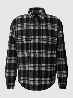 Koszule męskie - Koszula casualowa o kroju regular fit z dodatkiem wełny - grafika 1
