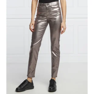 GUESS Spodnie 1981 | Skinny fit - Spodnie damskie - miniaturka - grafika 1