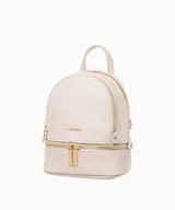 Torebki damskie - PUCCINI Mini plecak damski beżowy - miniaturka - grafika 1