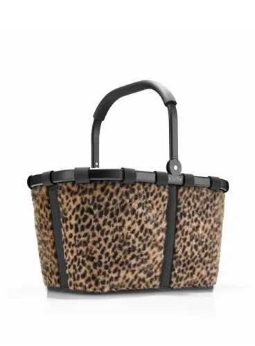 Koszyk na zakupy plażę Reisenthel Carrybag - leo fake fur