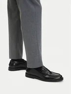 Półbuty męskie - Gino Rossi Mokasyny EO-PIETRO-01 125AM Czarny - miniaturka - grafika 1