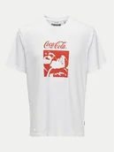 Koszulki męskie - Only & Sons T-Shirt 22030844 Biały Regular Fit - miniaturka - grafika 1