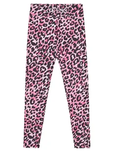 Guess Legginsy J5YB00 MC01P Różowy Slim Fit - Legginsy - miniaturka - grafika 1