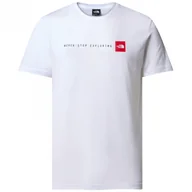 Koszulki sportowe męskie - Koszulka męska The North Face S/S Never Stop Exploring Tee Rozmiar: L / Kolor: biały - miniaturka - grafika 1