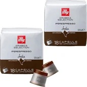 Kawa w kapsułkach i saszetkach - 2x KAPSUŁKI ILLY IPERESPRESSO ARABICA SELECTION INDIA 18 SZTUK - miniaturka - grafika 1