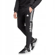 Dresy męskie - Spodnie męskie adidas House of Tiro Fleece czarne IW0171 2XL - miniaturka - grafika 1