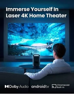 Projektor Anker Projektor mobilny Nebula Cosmos Laser 4K - Projektory - miniaturka - grafika 3