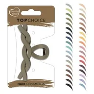 Ozdoby do włosów - Top Choice Klamra do włosów - kokarda matowa (20254) - mix kolorów - miniaturka - grafika 1