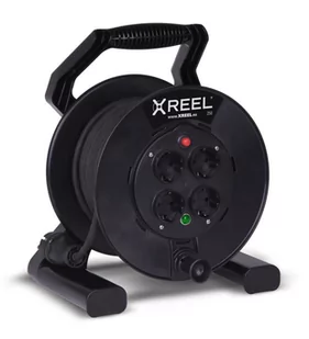 pce Przedłużacz bębnowy XREEL 20mb H05RR-F 3x1,5 IP20 4xGS 230V 92501T48123 92501T48123 - Listwy zasilające - miniaturka - grafika 1