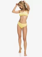 Stroje kąpielowe - Dół od damskiego kostiumu kąpielowego Roxy Love The Shorey - żółty - ROXY - miniaturka - grafika 1