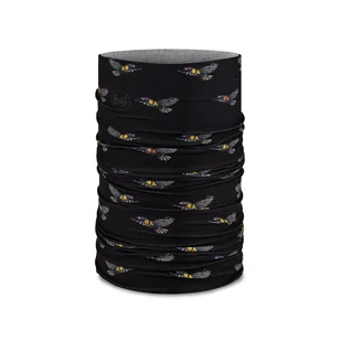 Chusta wielofunkcyjna Buff Coolnet UV omeri black - ONE SIZE - Czapki i chusty sportowe męskie - miniaturka - grafika 1