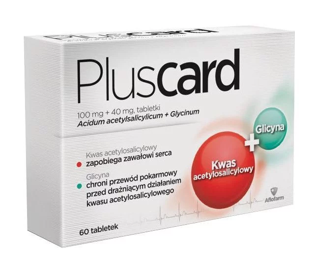 Aflofarm Farmacja Polska Sp. z o Pluscard 60 tabletek 4012121