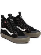 Trampki męskie - Vans Skórzane sneakersy "SK8-Hi MTE-2" w kolorze czarnym - miniaturka - grafika 1
