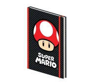 Gadżety dla graczy - Pyramid A5 Premium Notebook Super Mario Grzybek - miniaturka - grafika 1