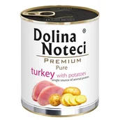 Mokra karma dla psów - Dolina Noteci Pure Indyk z ziemniakami 800g - miniaturka - grafika 1