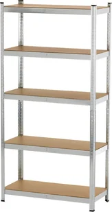 Regał metalowy 180 x 90 x 40 cm 175 kg 5 półek - Regały - miniaturka - grafika 1