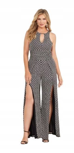 MARCIANO GUESS KOMBINEZON DAMSKI ZE WZOREM Z ROZCIĘCIAMI 46 GŁA