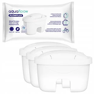 Wkład Aquafloow filtr do wody FlowFlux do dzbanek filtrujący Laica - 3 szt - Wkłady filtrujące - miniaturka - grafika 1