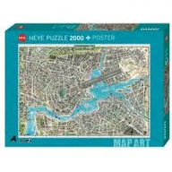 Puzzle - Heye Puzzle 2000 elementów Miasto Pop - miniaturka - grafika 1