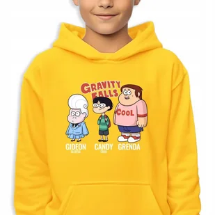 Bluza Dziecięca Z Kapturem 140 Cm Gideon Candy Grenda Mix Wiele Wzorów - Bluzy dla dziewczynek - miniaturka - grafika 1