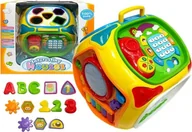 Sortery dla dzieci - Lean Sport Interaktywny Sorter Z Telefonem Nauka Kształtów 5403 - miniaturka - grafika 1