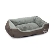 Legowiska dla kotów - Beeztees Beeztee legowisko dla kotów Baboo szare - miniaturka - grafika 1