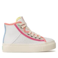 Buty dla dziewczynek - Tenisówki Gioseppo 68882-P Biały - miniaturka - grafika 1