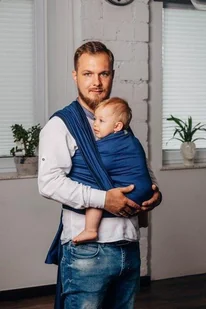 LennyLamb Chusta tkana Lenny Lamb - Kobalt 4 3.6 m. - Chusty do noszenia dzieci - miniaturka - grafika 1